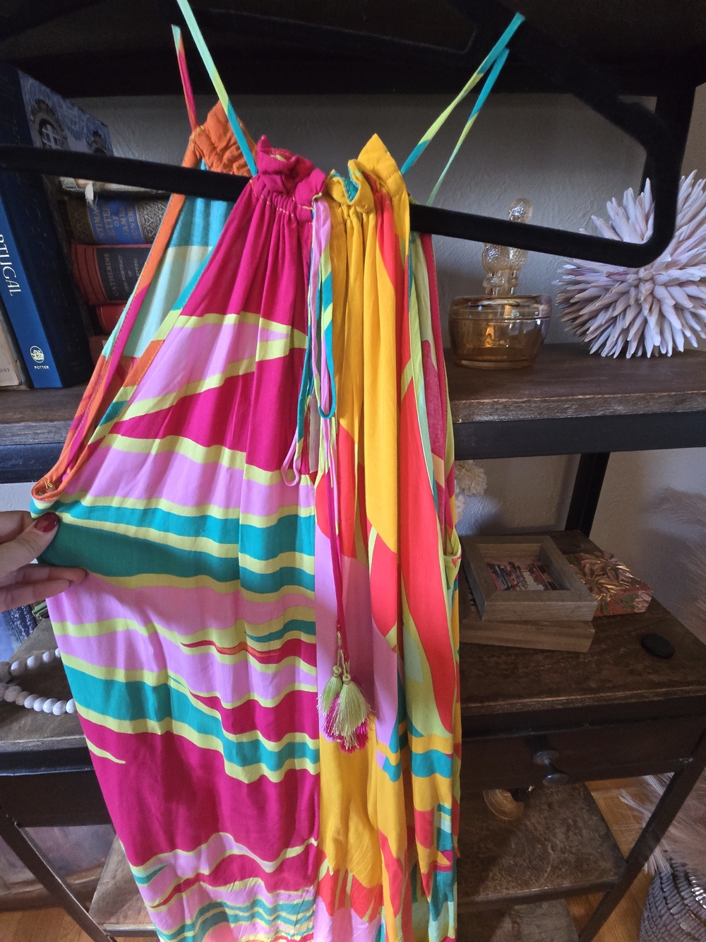 Bright Multi-Color Maxi Dress - Picture 3 of 3